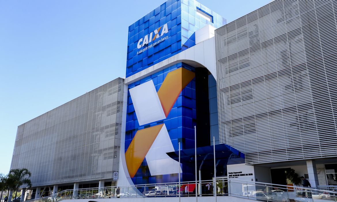 Brasília: Prédio da Caixa Econômica Federal.  (Foto: Marcelo Camargo/Agência Brasil)